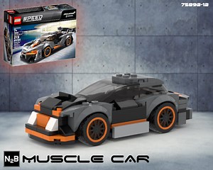 LEGO MOC-140139 Muscle Car - LEGO 75892 alternate build 12 (Speed Champions 2023)