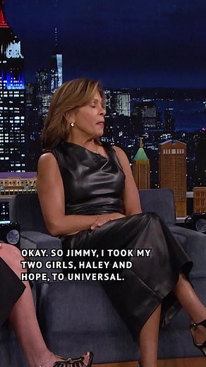 Hoda Kotb's Daughter Terrified on Jimmy Fallon Ride