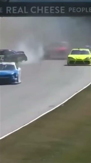 Huge nascar pileup at road America #nascar #race #highlights #2026 #trending #roadamerica #hi #crash