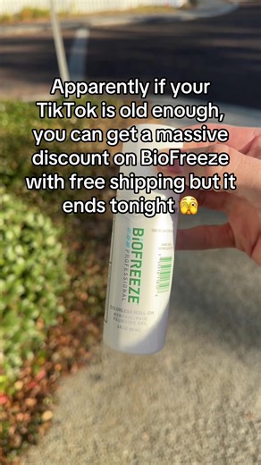 If you have sore muscles or joints! #biofreeze