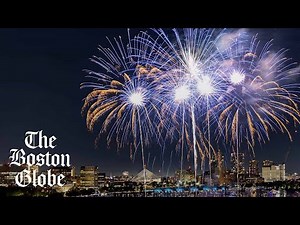4th of July fireworks in Boston