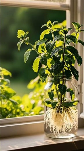 how to grow mint in water #garden #balconydesignideas