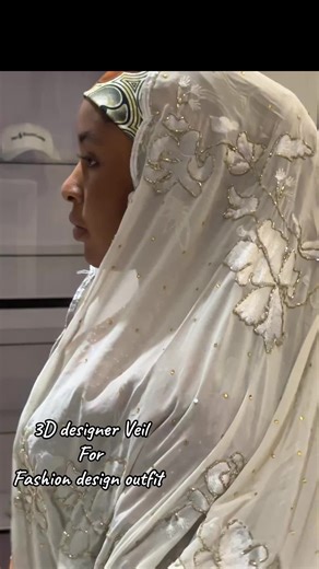 Stylish 3D Veil Ideas for Fashionable Outfits