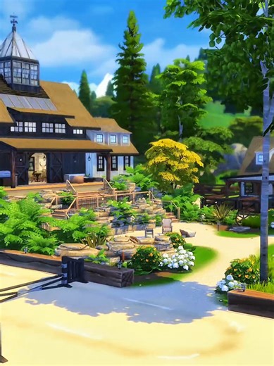 Sims 4 Horse Ranch Terrain Painting (Part 16)