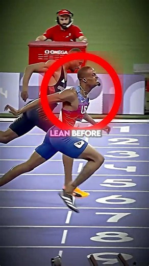 Why Sprinters Lean at the Finish Line?🤯
