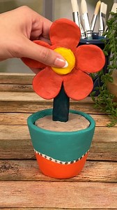 13K views · 49 reactions |  Summer crafting inspiration: Mold your blooming flower in a pot using Crayola Air-Dry Clay! What delightful creation will you sculpt today? Learn where to buy Crayola Air-Dry Clay on our website: https://bit.ly/3Tzjr5m | Crayola | Facebook