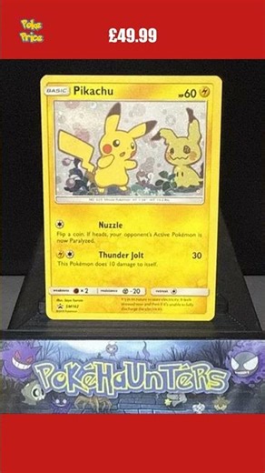 🔥 Rare Pikachu sold for £49.99 😳 #pokemon