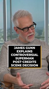 47K views · 613 reactions | #JamesGunn explains controversial #SupermanMovie post-credits scene decision.  #Superman | Screen Rant | Facebook