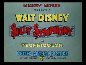 Silly Symphony - Three Little Wolves (1936) - Opening and Closing