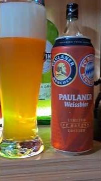 Paulaner Weissbier FC Bayern Munchen Limited 5.5% vol lon 500ml