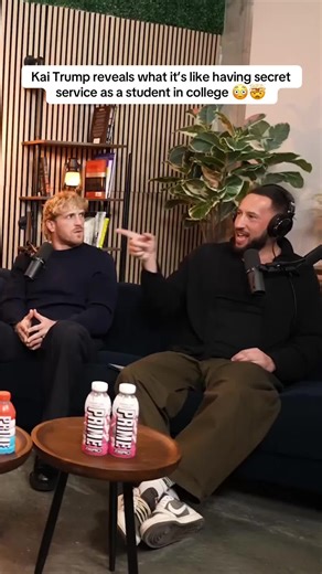 She must have so much aura at parties 🤣 || #kaitrump #loganpaul #impaulsive #donaldtrump #trending