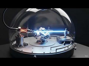 Davison Germer Experiment D Model Video To Prove De-Broglies Hypothesis.