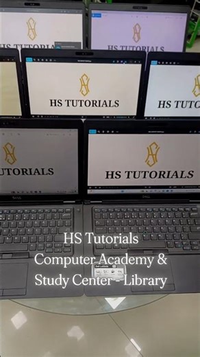 We are ready to begin our new journey - HS Tutorials - Study Center & Library #laptop #computer #key