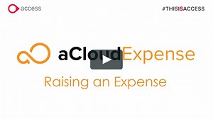 aCloud Expense Onboarding - End User Training - aCloud Expense - Raising an Expense