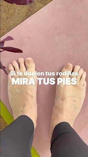 Knee pain: start with your feet