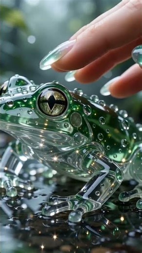 This Glass Frog Sounds Incredibly Real 🐸✨