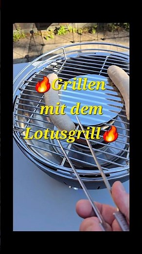 Grillen mit dem Lotusgrill #bbq