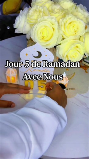 Cinquième Jour de Ramadan avec mes Filles
