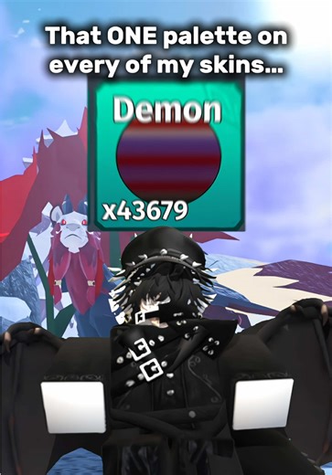 Adicción al Demon Palette en Roblox