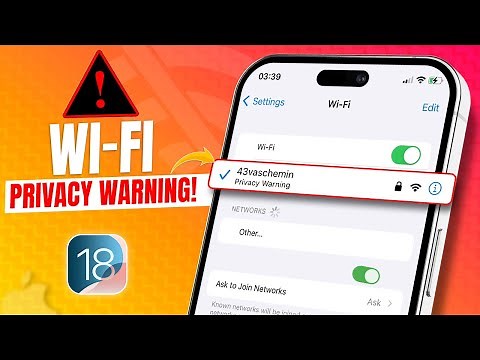 How to Fix WiFi Privacy Warning on iPhone | Quick Solutions