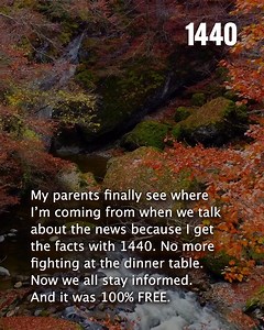 Unbiased news at your fingertips! Get informed with 1440, FREE today! | 1440