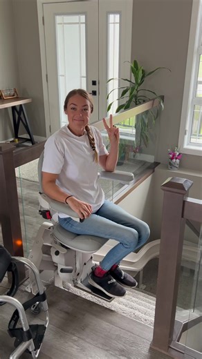 Como nós enfrentamos as escadas em casa com elevador