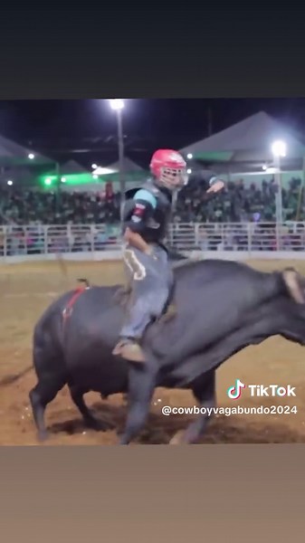 Exciting Bull Riding Action at the Rodeo Arena