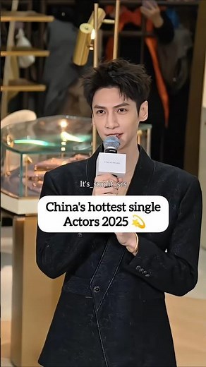 Who are China's HOTTEST Single Actors in 2025?#luoyunxi #youtubeshorts #dylanwang