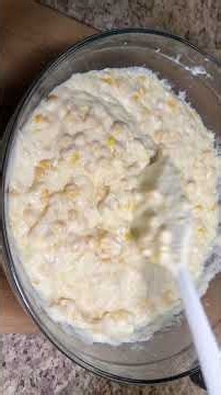 Creamy Corn Casserole | Recipe #shortsvideo #explore