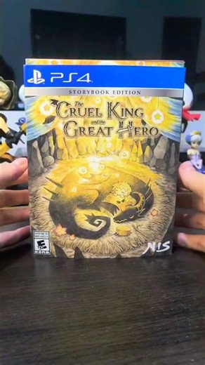 This Storybook Edition is Gorgeous! 📖✨️ #unboxing #gaming #cozygames #thecruelkingandthegreathero
