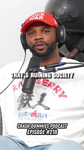 He had a lot to get off his chest 😭 #crashdummiespodcast #blackcontentcreator #comedy #podcast #funnypodcast