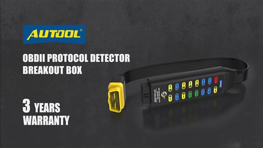 The AUTOOL automotive OBD II Protocol Detector & Breakout Box is a straight-through circuit detector for OBD II data. The communication protocol, power supply, and grounding circuit of the OBD II onboard diagnostic system are easily and safely detected by connecting this instrument and the vehicle OBD II system. #automotivetechnician #diagnostic #testing #maintenance #garagelife#carcare #carrepair #carmaintenance #carserviceexperts