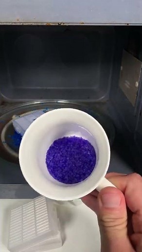 reuse silica gel desiccant package - how not to microwave it!