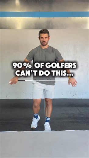Most golfers fail this simple test 😬 I’ve done over 100 TPI evaluations and 9 out of 10 golfers can’t internally rotate their hip to 60°. That lack of internal rotation limits your ability to load into your trail leg and rotate through impact — robbing you of both power and consistency. If you’re one of the 90%, here are 3 fixes 👇 1️⃣ 90/90 Lean-Back Holds — open up your internal rotators and increase usable range of motion 2️⃣ Weighted Hip Airplanes — improve range of motion and build hip con