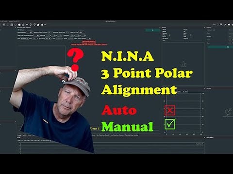 N.I.N.A Three Point Polar Alignment conundrum