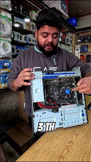 Budget Gaming setup build in 2024 | Intel i3 8th gen pc in 16k | Motherboard swap to gaming case |