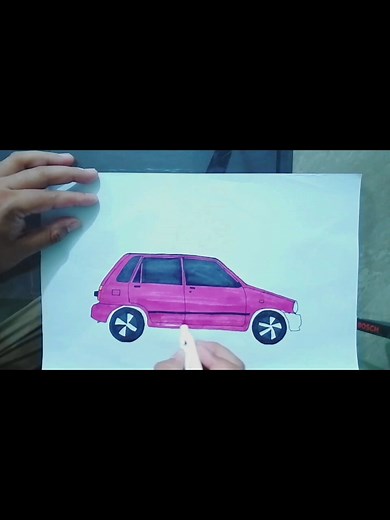 Suzuki Mehran Boss Drawing Tutorial