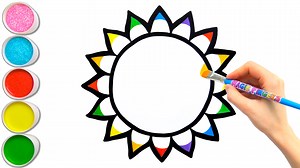 72K views · 888 reactions |  youtube.com/@MagicFingersArt  Hello! It's Sophia. Let's draw and paint THE SUN together  Magic Fingers Art Copyright © Moondog Pictures. All Rights Reserved. | Magic Fingers Art | Facebook