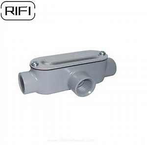[Hot Item] Rigid/IMC Threaded T Type Conduit Body with Gasket and Cover