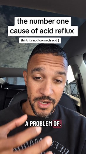 13K views · 68 reactions | the number one cause of acid reflux #gerd #reflux #acidreflux #omeprazole #refluxogastrico | Reece Mander Nutritionist | Facebook