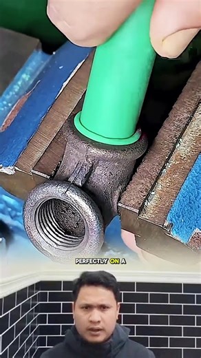 This PVC Pipe Threading Hack Actually Works #pvcpipe #pvc