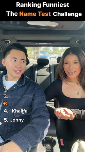 Ranking The Funniest Name Challenge #shorts