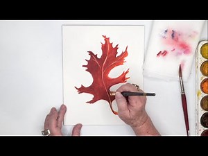 Watercolor Lifting Technique Tutorial on Aquabord by Karen Vernon