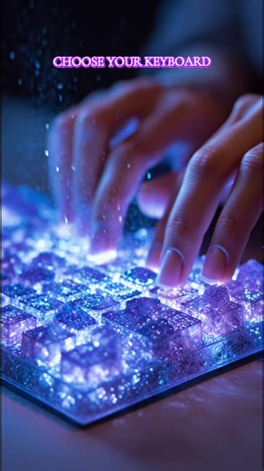 Choose your keyboard #keyboardasmr #creamykeyboards #asmr #ai #meta