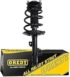 OREDY Front Passenger Side Complete Strut for 2007-2011 Toyota Camry, 2006-2008 Solara, 2006-2012 Avalon, 2007-2009 Lexus ES350 Shock Absorber w/Coil Spring Assembly - 172307