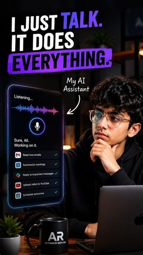 I Built an AI Voice Assistant That Runs My Entire Workday