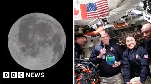'Absolutely spectacular': Artemis II crew see first glimpse of far side of Moon