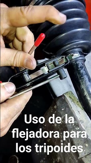 Como ponerle los flejes metálicos a los tripoides con la flejadora