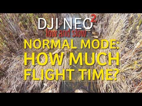 Normal Mode DJI NEO 2 How Much More Flight Time?