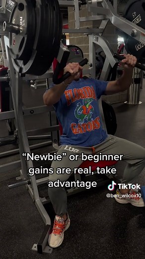 You will never get back the first 1-2 years of lifting, take advantage when you are the most prime to grow! #gym #gymtok #bodybuilding #tips #tipsandtricks #gymtips #fitnesstips #newbiegains #fyp
